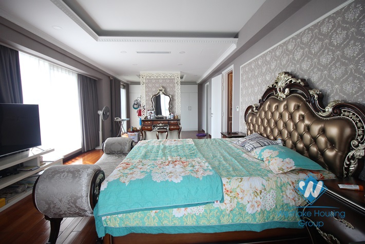 Nice apartment for rent in ciputra with luxurious furniture and modern equipment